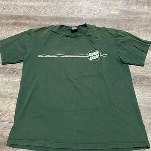 Green Santa Cruz T-Shirt with Logo